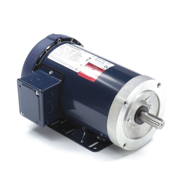 3-Phase General Purpose Motor, 2 HP, 145TC Frame, 230/460V AC Voltage, 3,500 Nameplate RPM