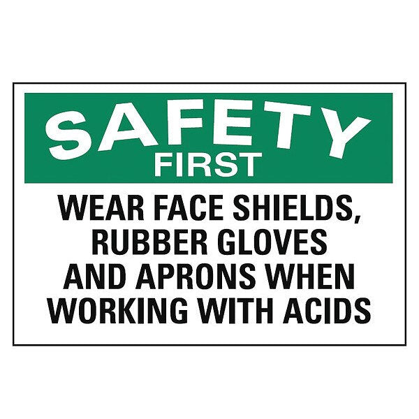 Plastic Safety Sign, 14