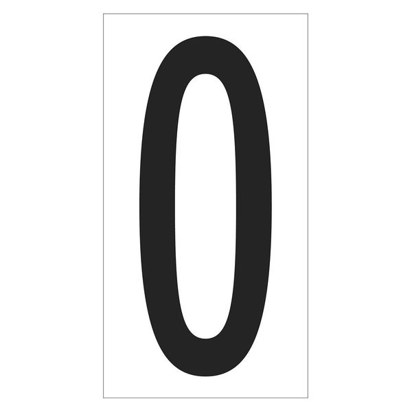 Vinyl Warehouse Number Labels, 