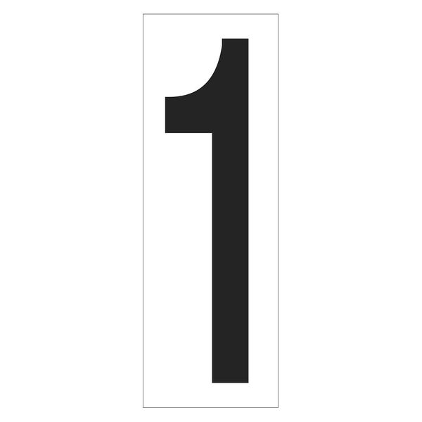 Vinyl Warehouse Number Labels, 
