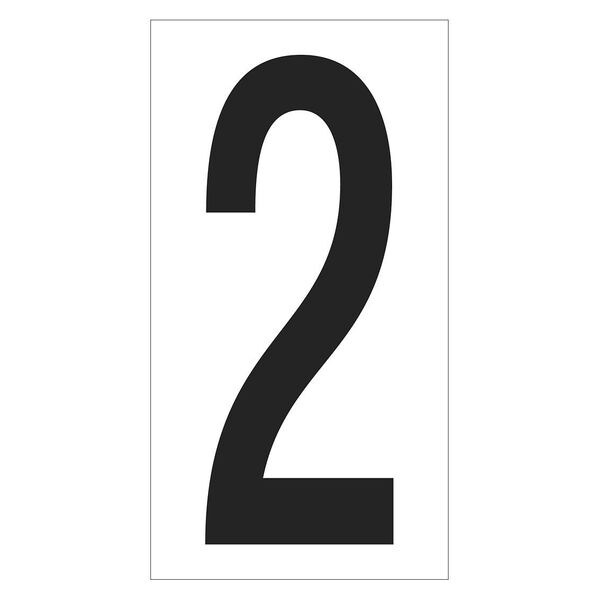 Vinyl Warehouse Number Labels, 