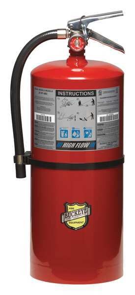 Fire Extinguisher, 4A:60B:C, Dry Chemical, 20 lb