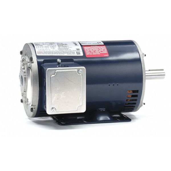3-Phase General Purpose Motor, 1 1/2 HP, 145T Frame, 230/460V AC Voltage, 1,755 Nameplate RPM