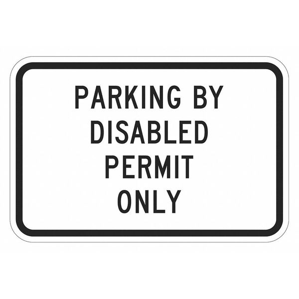 ADA Handicapped Parking Sign, 12