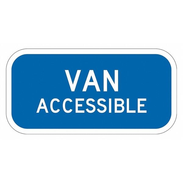 Van Accessible Parking Sign, 6