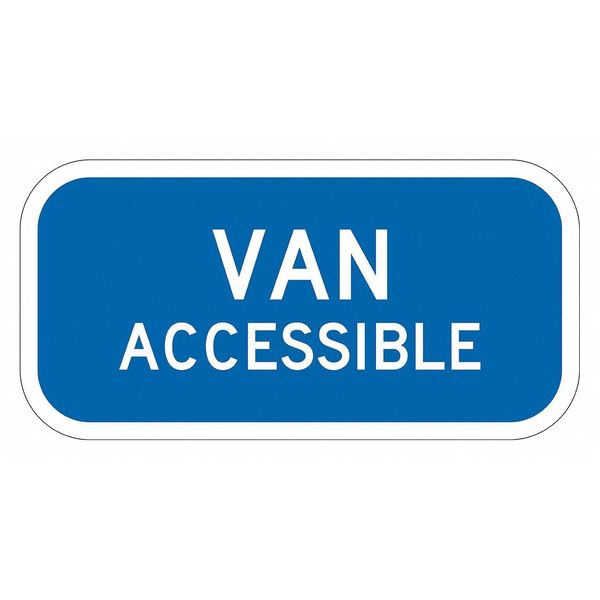 Van Accessible Parking Sign, 6