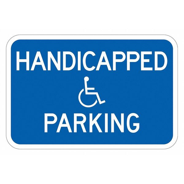 ADA Handicapped Parking Sign, 12