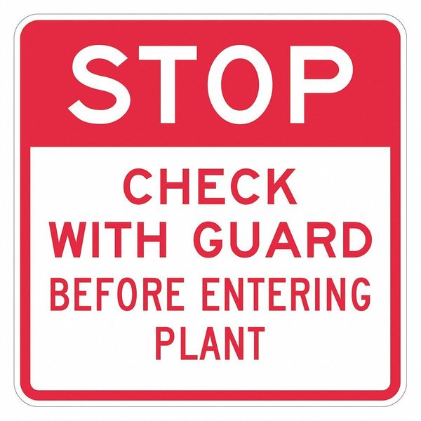 Stop Restriction Sign, 18