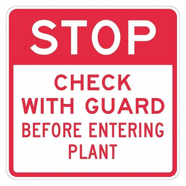 Stop Restriction Sign, 18