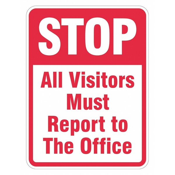 Restriction Sign, 24 in H, 18 in W, Aluminum, Vertical Rectangle, English, T1-5062-DG_18x24