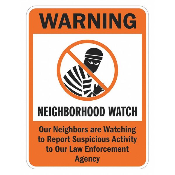 Facility Sign, 24 in H, 18 in W, Aluminum, Vertical Rectangle, English, T1-1089-DG_18x24