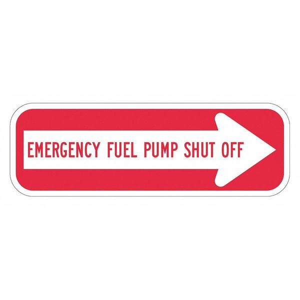 Warning Sign, 6 in H, 18 in W, Aluminum, Vertical Rectangle, English, T1-1797-EG_18x6