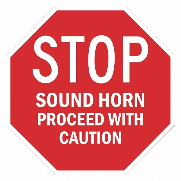 Stop Sound Horn Sign, 24