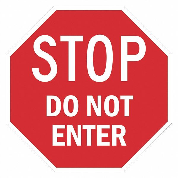 Stop Do Not Enter Sign, 24