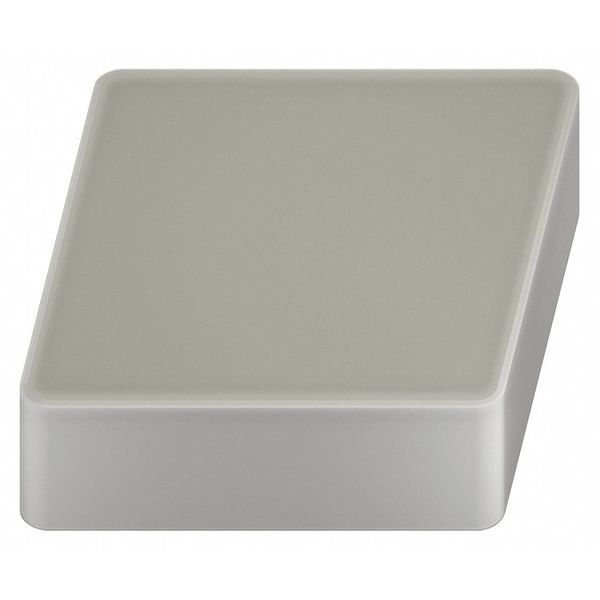 Diamond Turning Insert, Diamond, 1/2 in, CNGN, 80  Degrees, 3/64 in, Ceramic