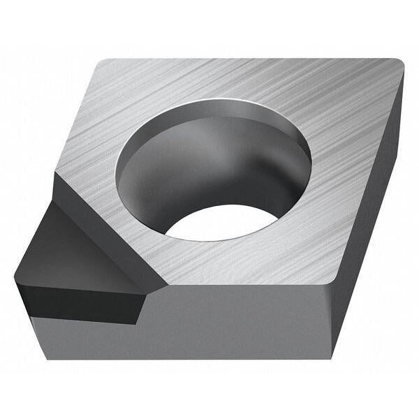 Diamond Turning Insert, Diamond, 1/4 in, CCGT, 80  Degrees, 0.0080 in, PCD