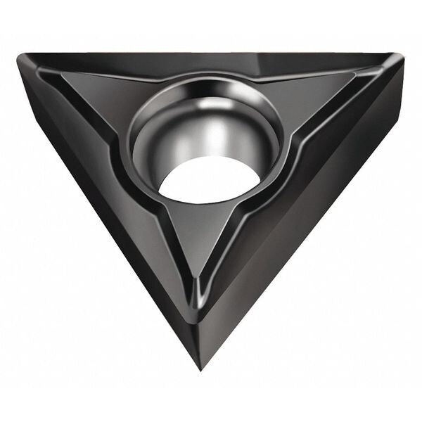 Triangle Turning Insert, Triangle, 3/8 in, TCGT, 0.8 mm, Carbide