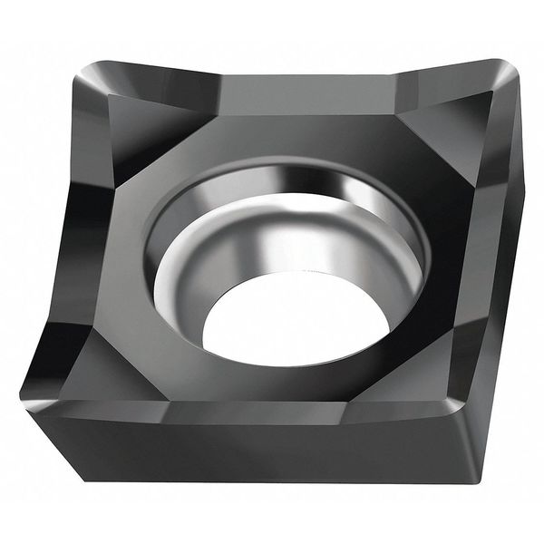 Square Turning Insert, Square, 3/8 in, SCGT, 1/32 in, Carbide
