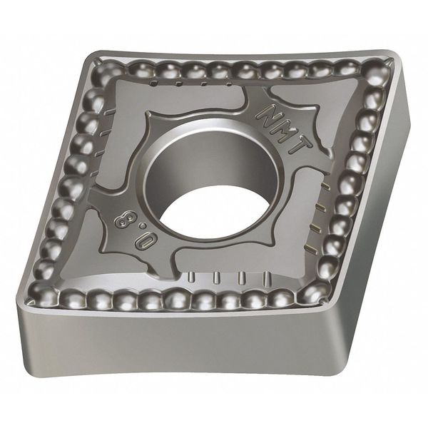 Diamond Turning Insert, Diamond, 1/2 in, CNMG, 80  Degrees, 1/32 in, Carbide