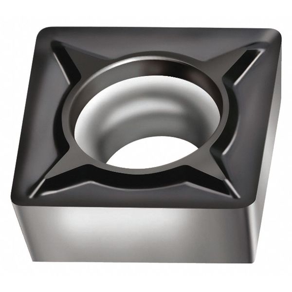 Square Turning Insert, Square, 1/2 in, SCGT, 1/32 in, Carbide