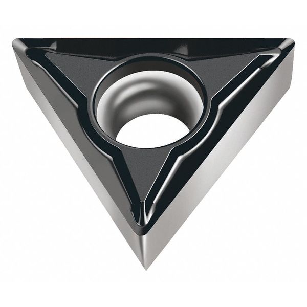 Triangle Turning Insert, Triangle, 3/8 in, TCGT, 0.2 mm, Carbide