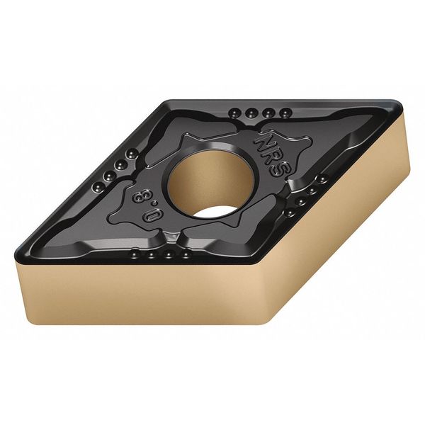 Diamond Turning Insert, Diamond, 1/2 in, DNMG, 55  Degrees, 1/32 in, Carbide