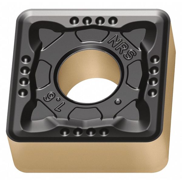 Square Turning Insert, Square, 3/4 in, SNMG, 1/16 in, Carbide