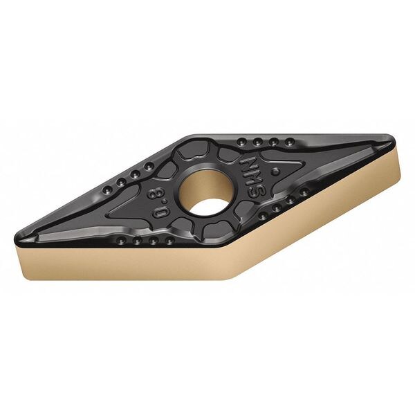 Diamond Turning Insert, Diamond, 3/8 in, VNMG, 35  Degrees, 1/32 in, Carbide