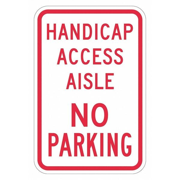 ADA Handicapped Parking Sign, 24