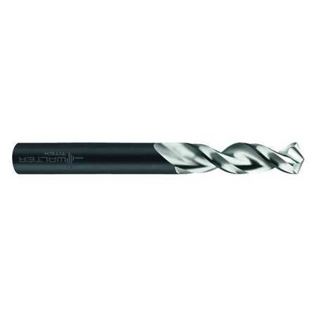 Screw Machine Drill Bit, #2 Size, 130  Degrees Point Angle, High Speed Steel, Uncoated Finish