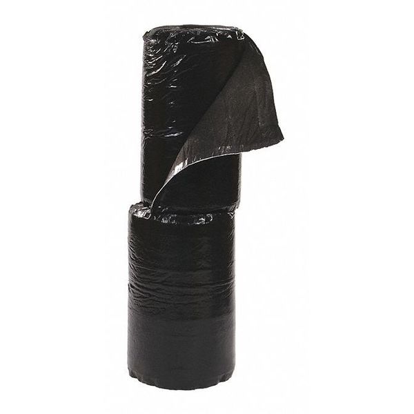 Sorbents, 42 gal/pk, Oil Absorbed, Black, Cellulose, Polyethylene, 2 PK