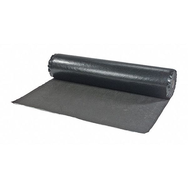 Sorbents, 63 gal. Oil Absorbed, Black, Cellulose, Polyethylene