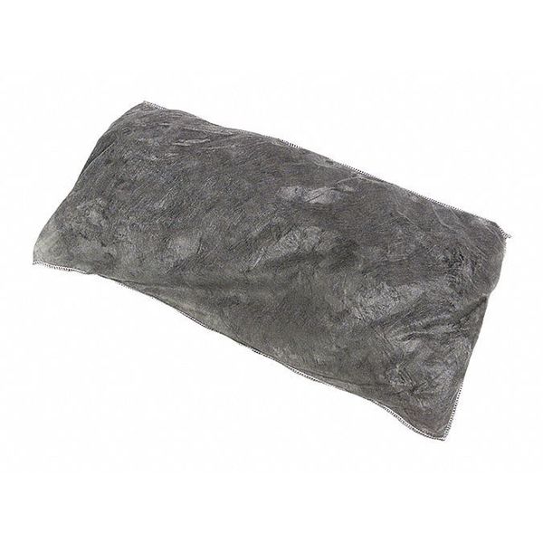 Sorbents, 23 gal/pk; 1 gal/pillow, Universal Absorbed, Gray, Polyester, 20 PK