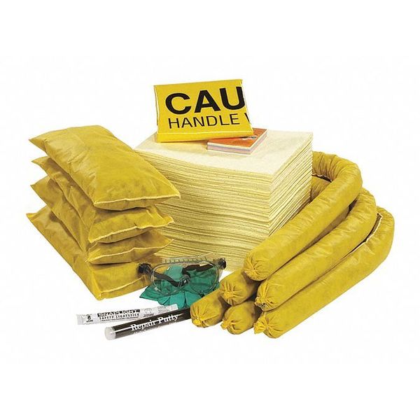 Spill Kit Refill, Box, Chemical/Hazmat