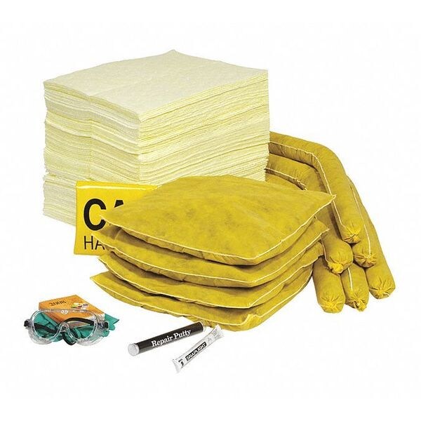 Spill Kit Refill, Box, Chemical/Hazmat