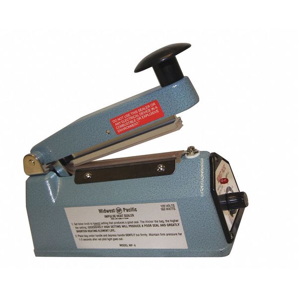 Heat Sealer, Hand Operated, 120VAC