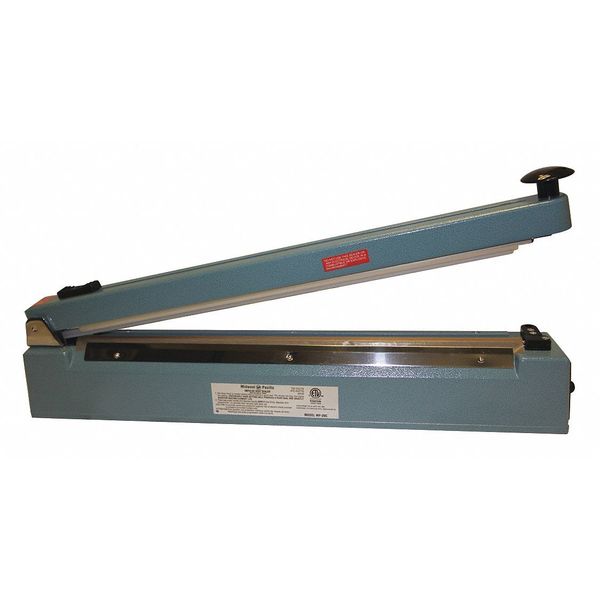 Heat Sealer, Hand Operated, 120VAC