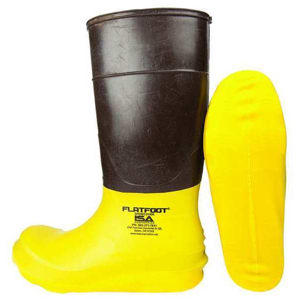 Overshoes, MD, Ylw, Resists Bioburden, PK100