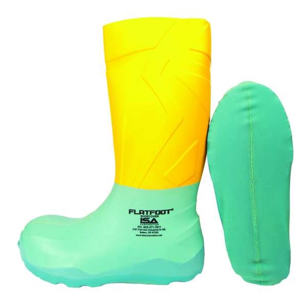 Overshoes, LG, Bl, Resists Bioburden, PK100