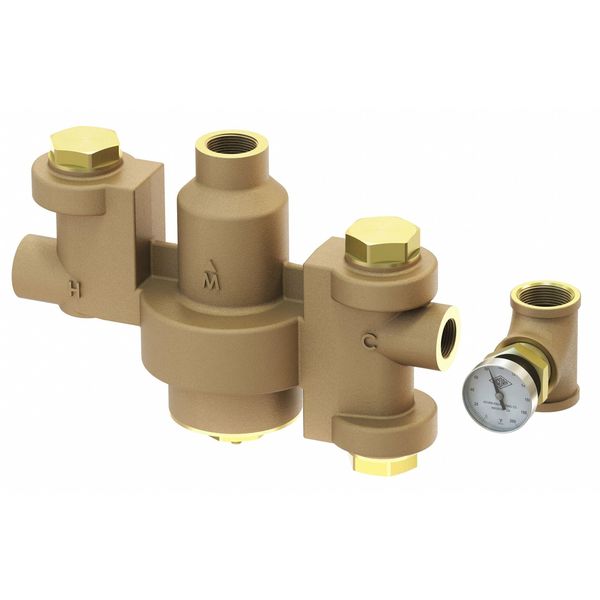 Thermostatic Mixing Valve, 3/4