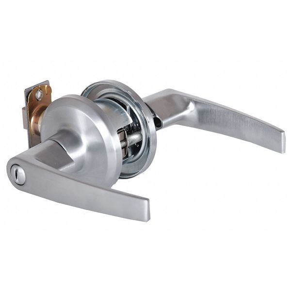 Lockset, Mechanical, Cylindrical, Privacy