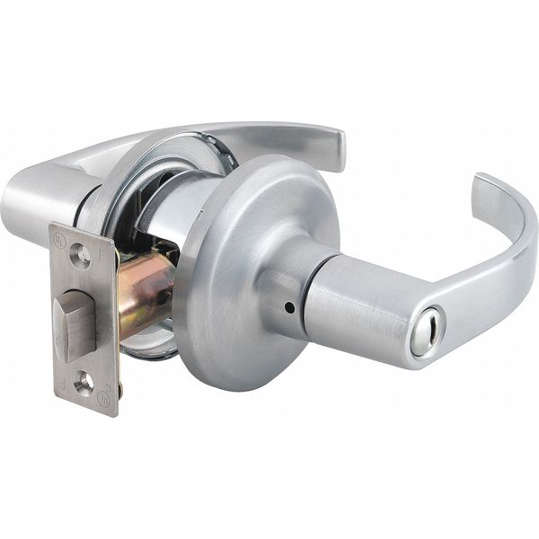 Lockset, Mechanical, Cylindrical, Privacy