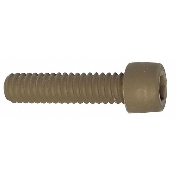 M10-1.50 Socket Head Cap Screw, Anodized PEEK, 45 mm Length, 10 PK