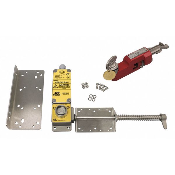 Manual Door Lock Kit, w/ Spring Bolt