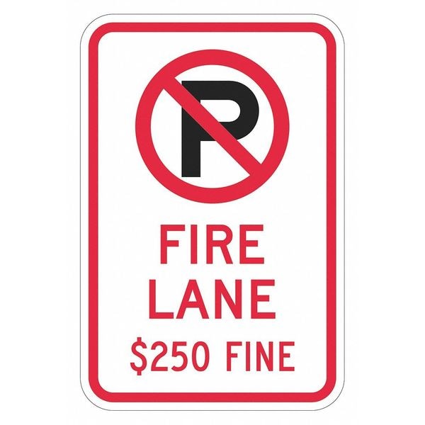 Fire Lane Sign, 18