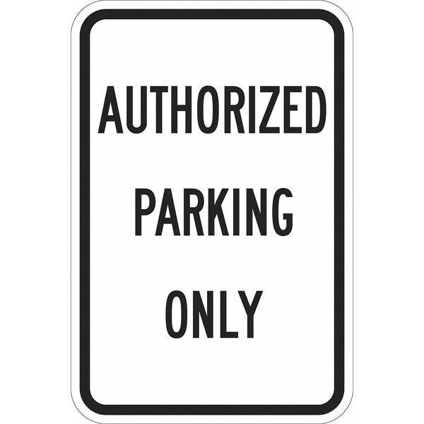 Authorized Parking Sign, 18