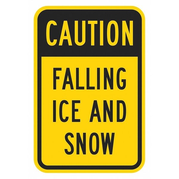 Facility Sign, 18 in H, 12 in W, Aluminum, Vertical Rectangle, English, T1-1344-DG_12x18