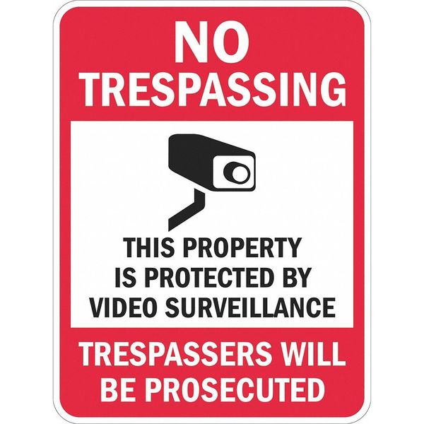 Facility Sign, 18 in H, 12 in W, Aluminum, Vertical Rectangle, English, T1-1073-DG_12x18