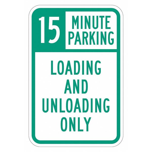 Loading & Unloading Zone Sign, 18