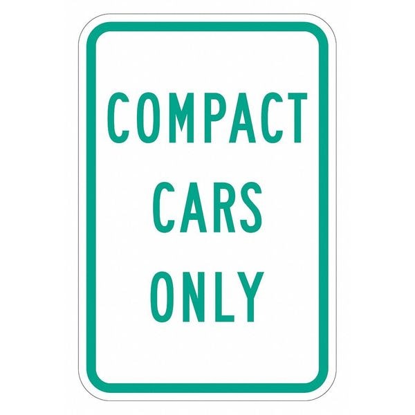Compact Car Parking Sign, 18